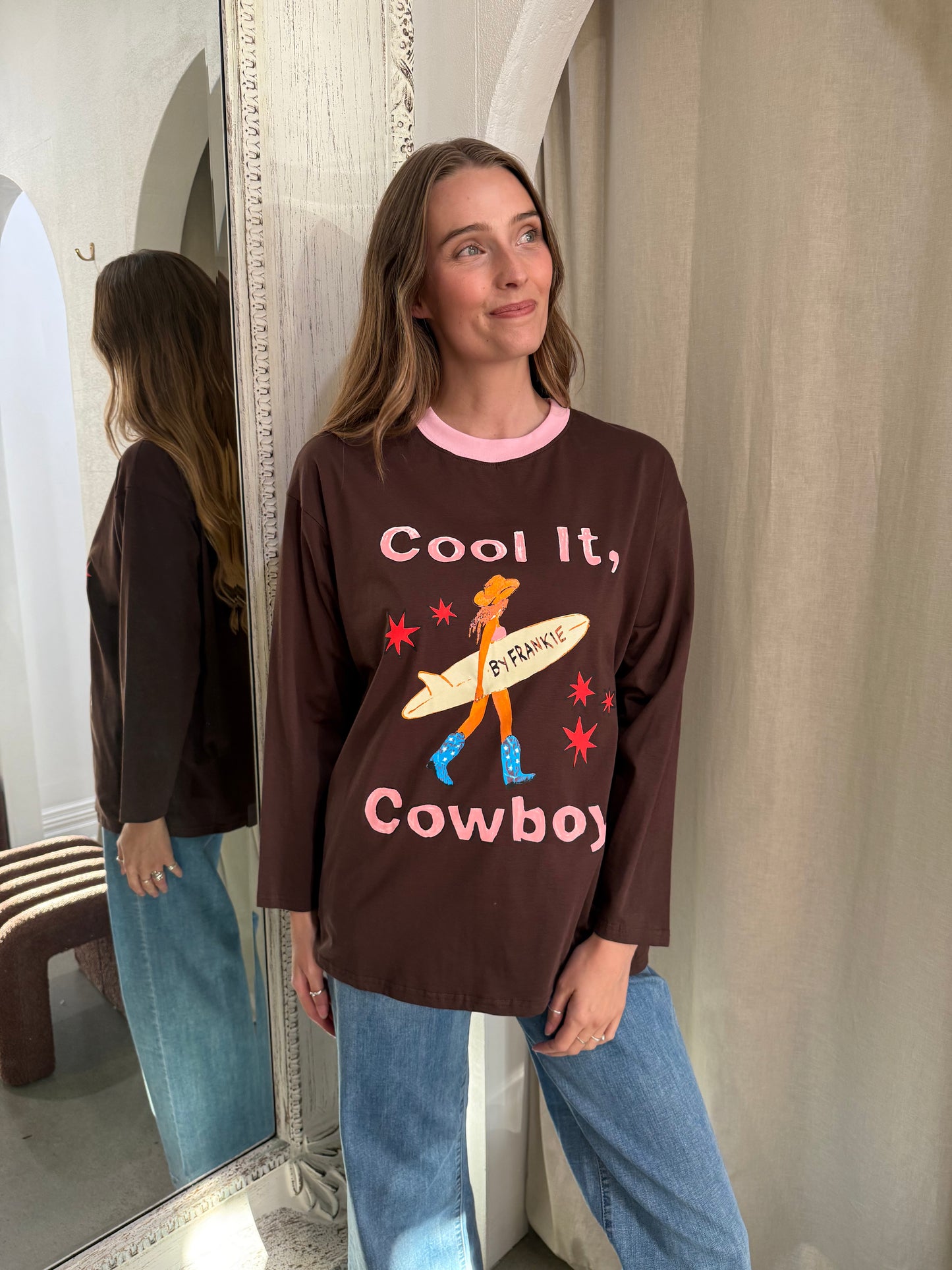 COOL IT COWBOY TEE