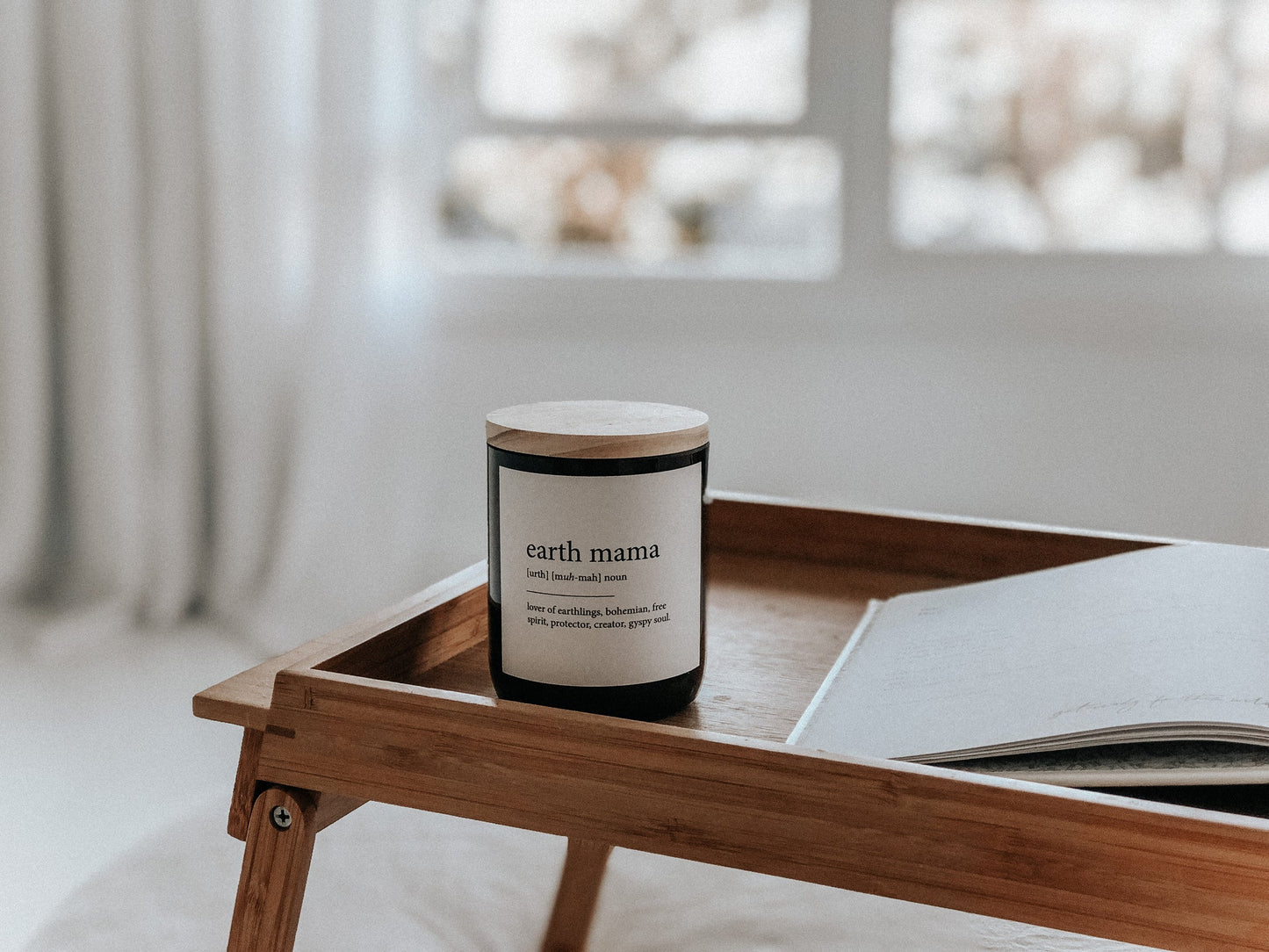 Earth Mama ~ Dictionary Meaning Candle