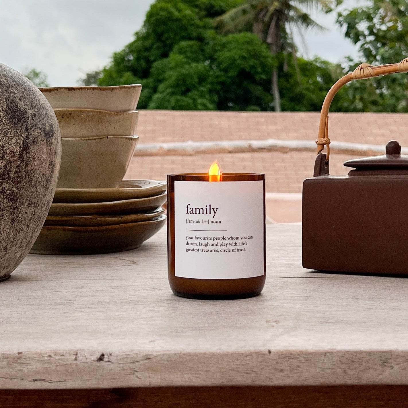 Family ~ Dictionary Meaning Candle