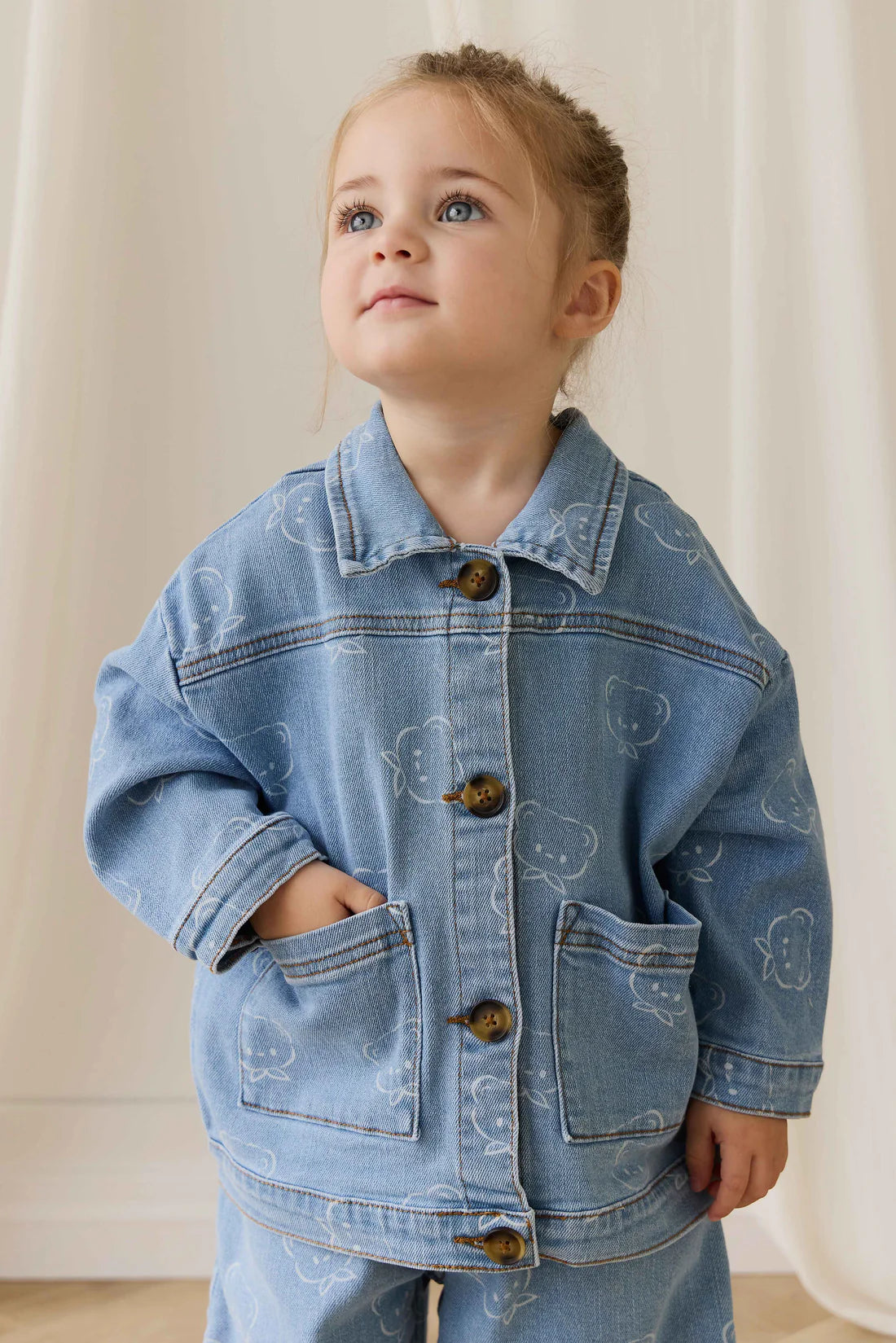 Axel Jacket - Bowie Bear Denim