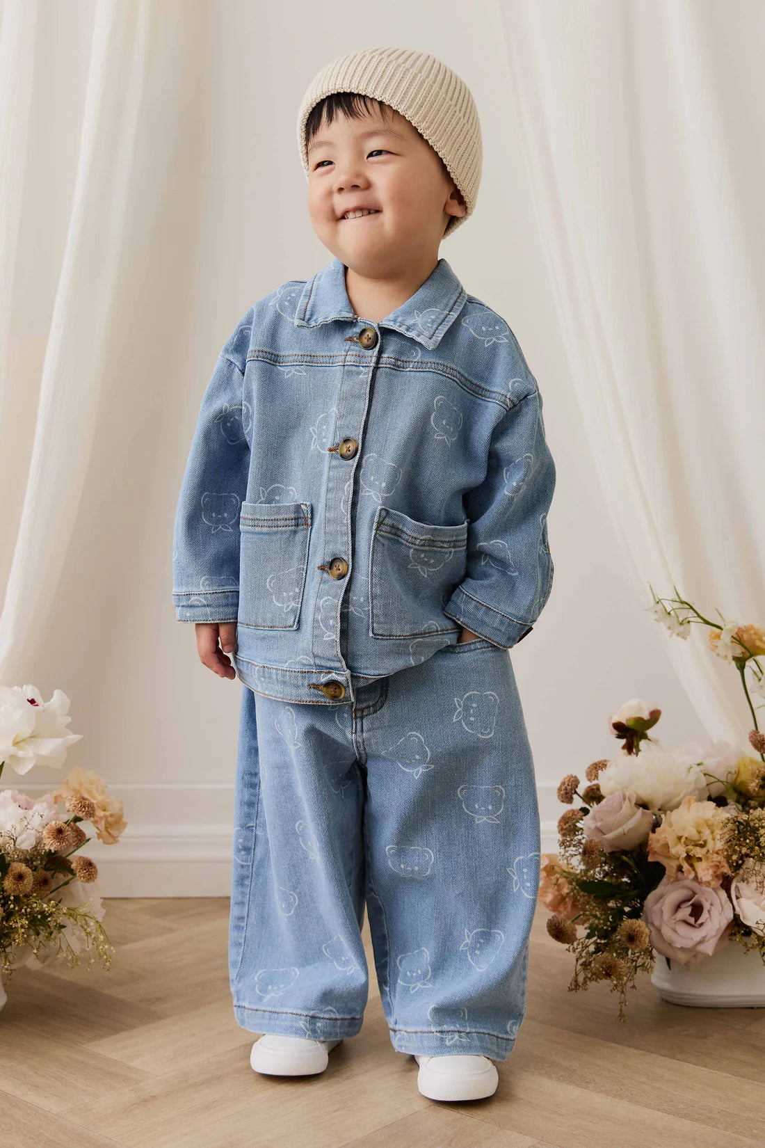 Abel Pant - Bowie Bear Denim