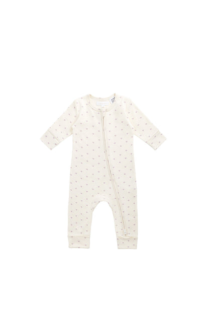 Organic Cotton Reese Zip One Piece - Mon Amour Vintage