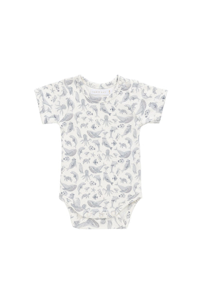 Organic Cotton Hudson Short Sleeve - Sea Life