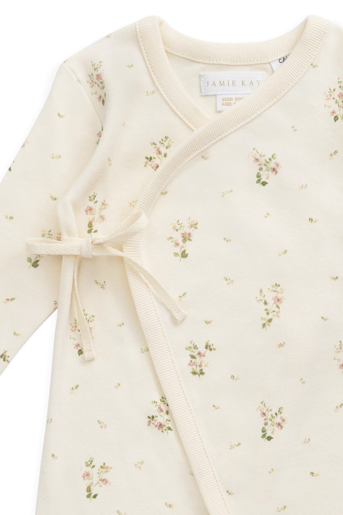 Organic Cotton Estelle Onepiece - Josepha Egret Small