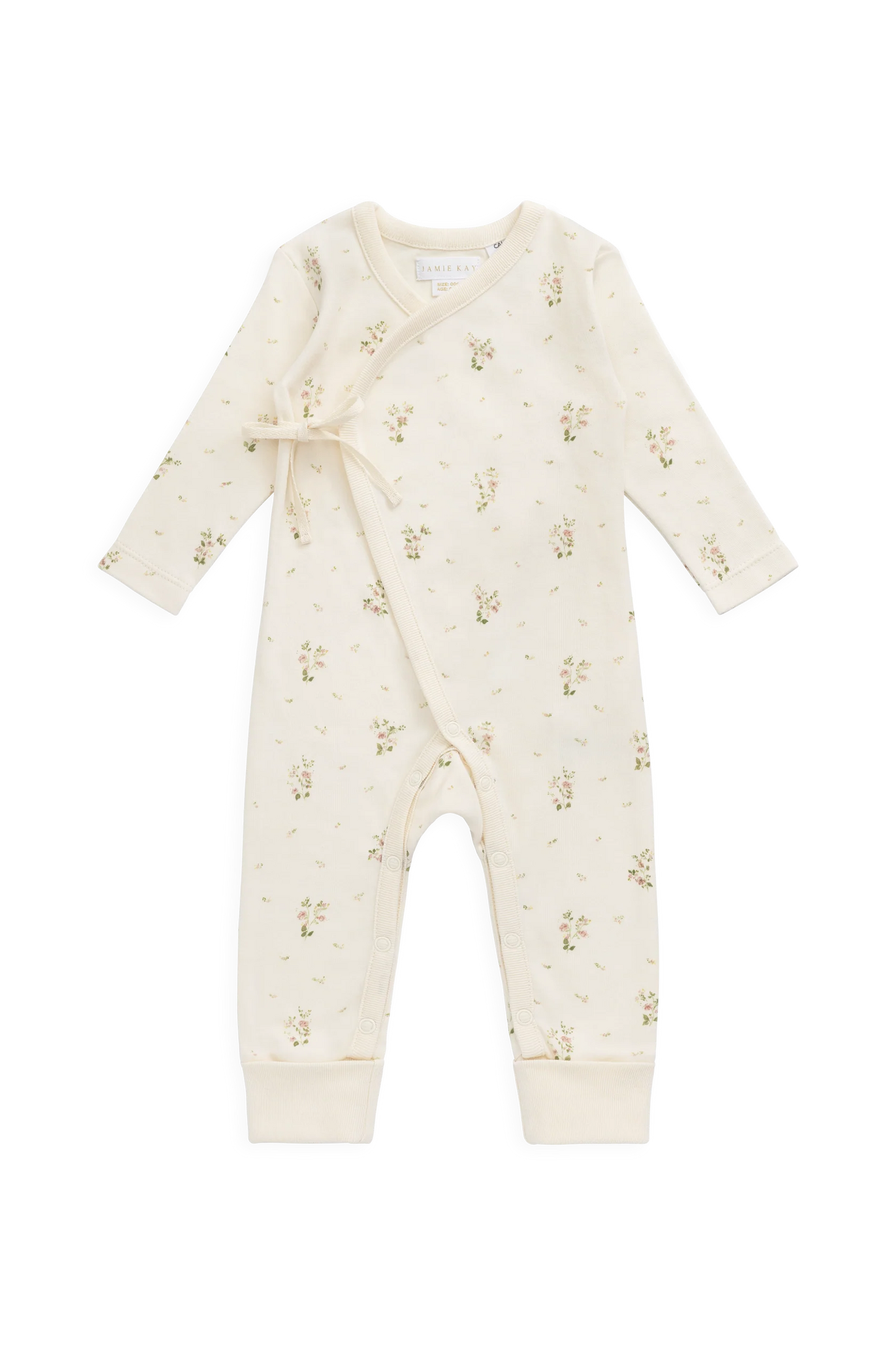Organic Cotton Estelle Onepiece - Josepha Egret Small