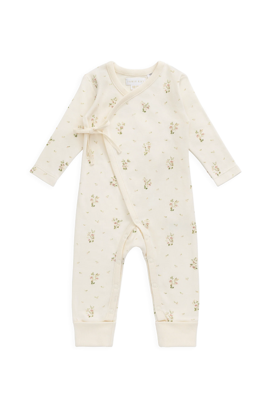 Organic Cotton Estelle Onepiece - Josepha Egret Small