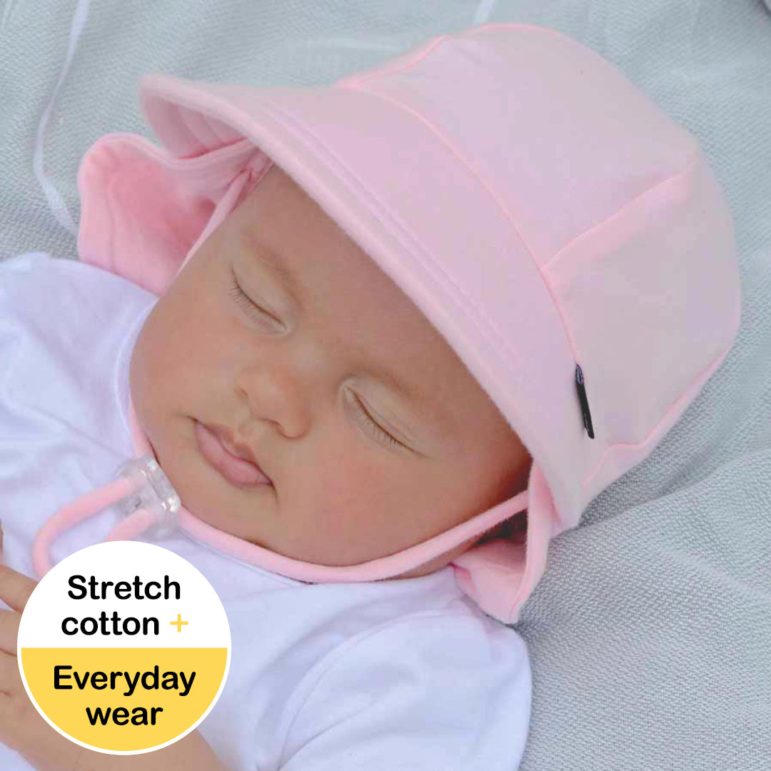 Legionnaire Hat with Strap - Blush