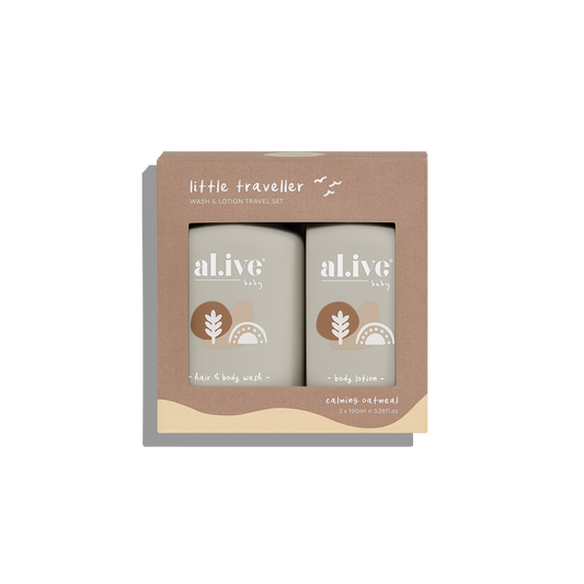 Al.ive Body Little Traveller Calming Oatmeal Travel Pack