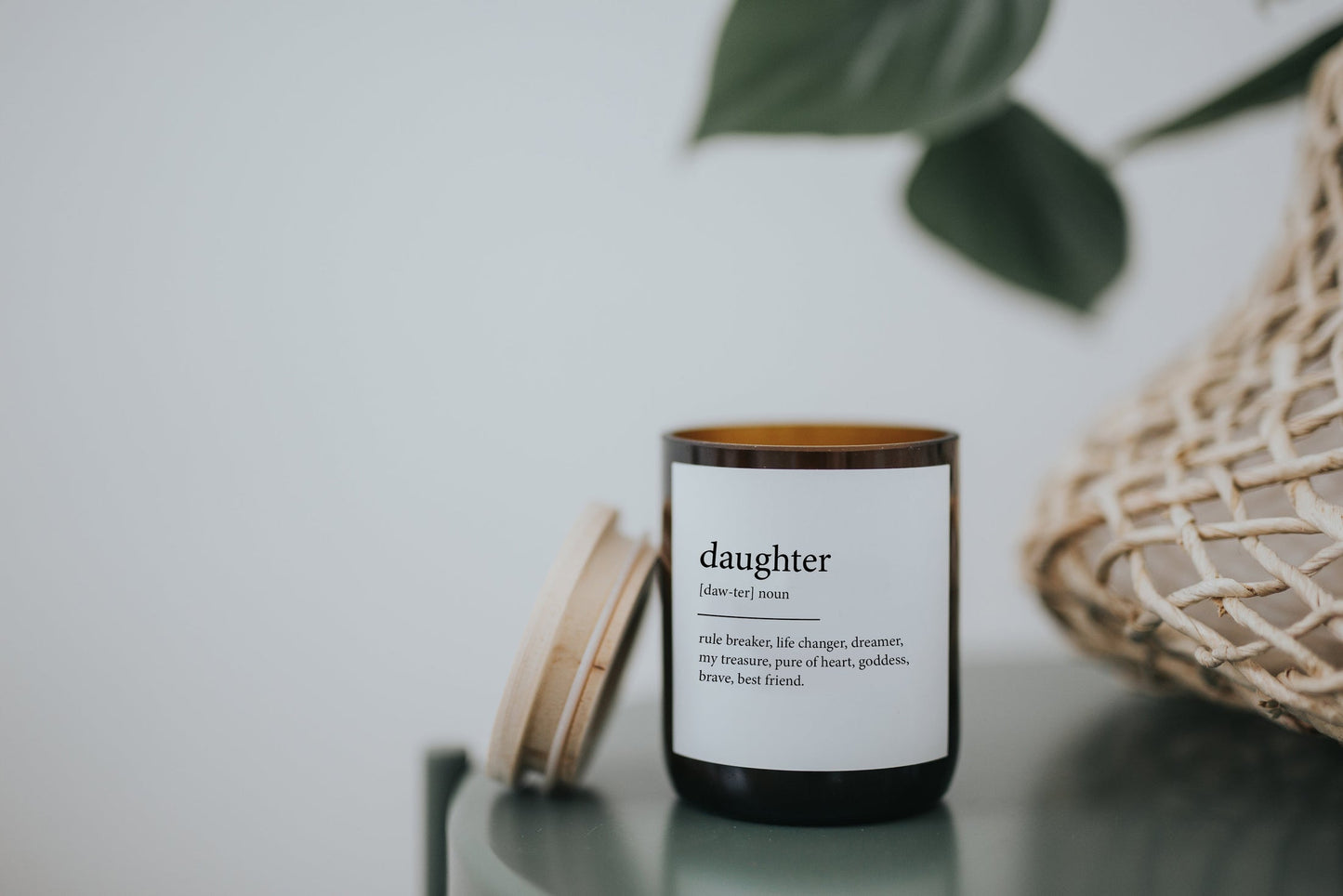 Daughter ~ Dictionary Meaning Candle