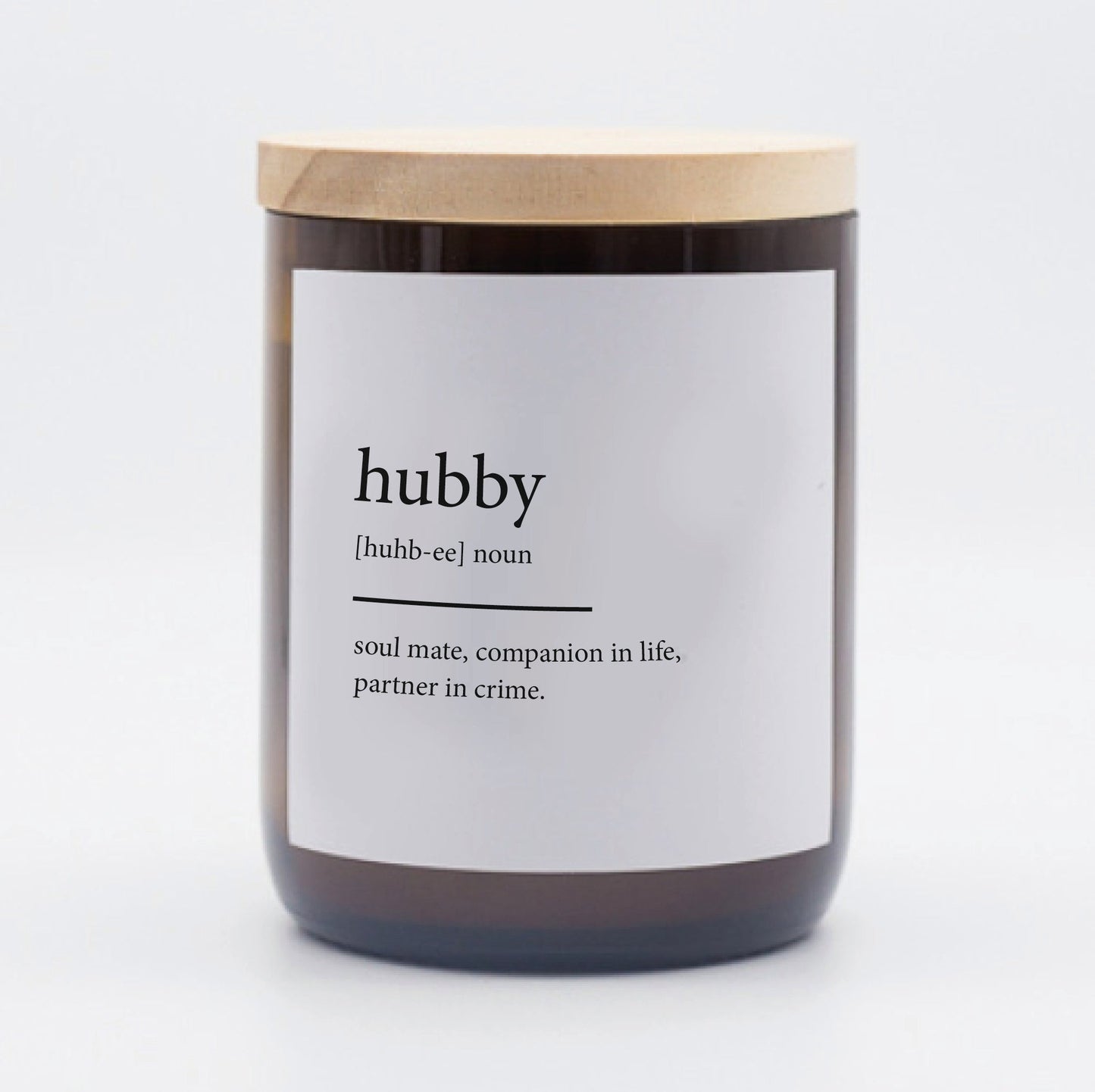 Hubby ~ Dictionary Meaning Candle