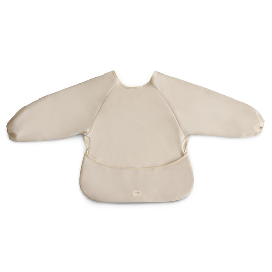 Mushie Long Sleeved Bib – Fog