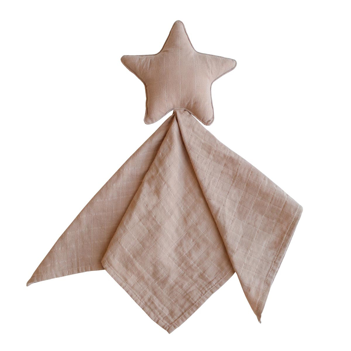 Mushie Lovey Star Blanket – Natural