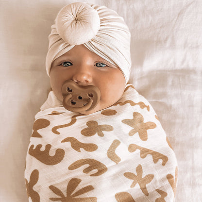 Helios Organic Muslin Swaddle Wrap