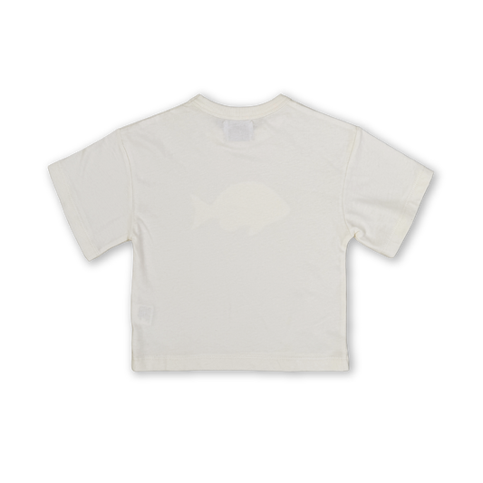 Perch Fish Tee - Cream