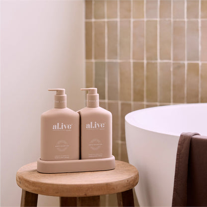 Al.ive Body Wash & Lotion Duo - Apricot & Sweet Fig