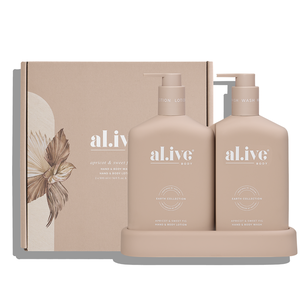 Al.ive Body Wash & Lotion Duo - Apricot & Sweet Fig