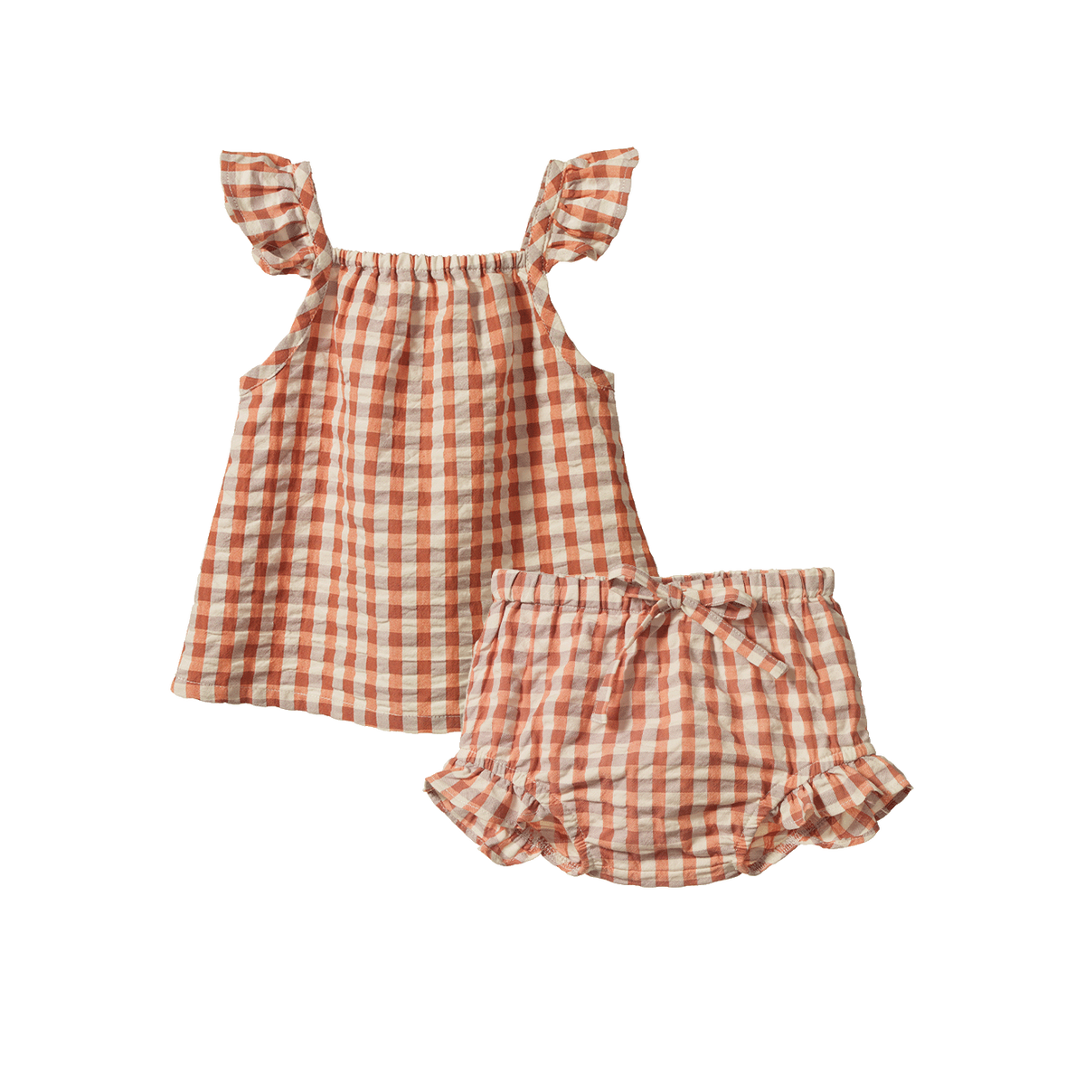 Petal Set- Dandelion Gingham
