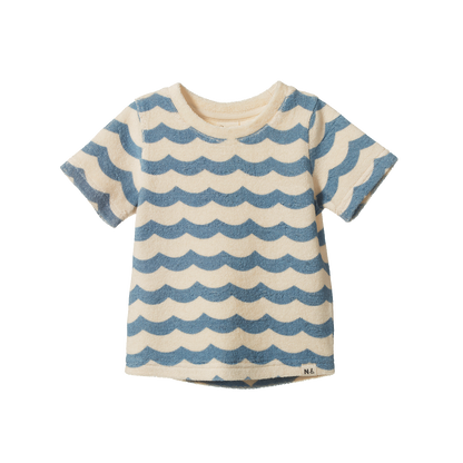 River Tee Terry- Waves Print