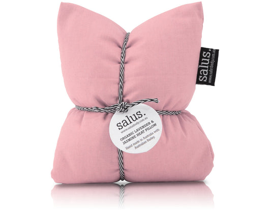 Organic Lavender & Jasmine Heat Pillow (Dusty Rose)