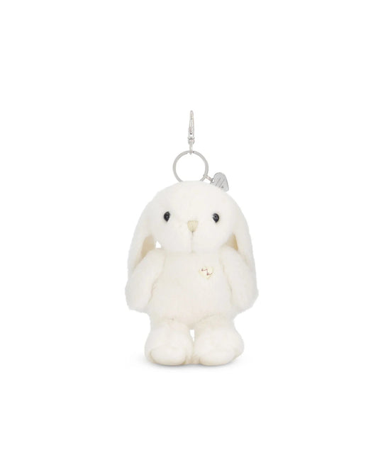 Snuggle Bunnies - Penelope Bunny Keyring - Marshmallow