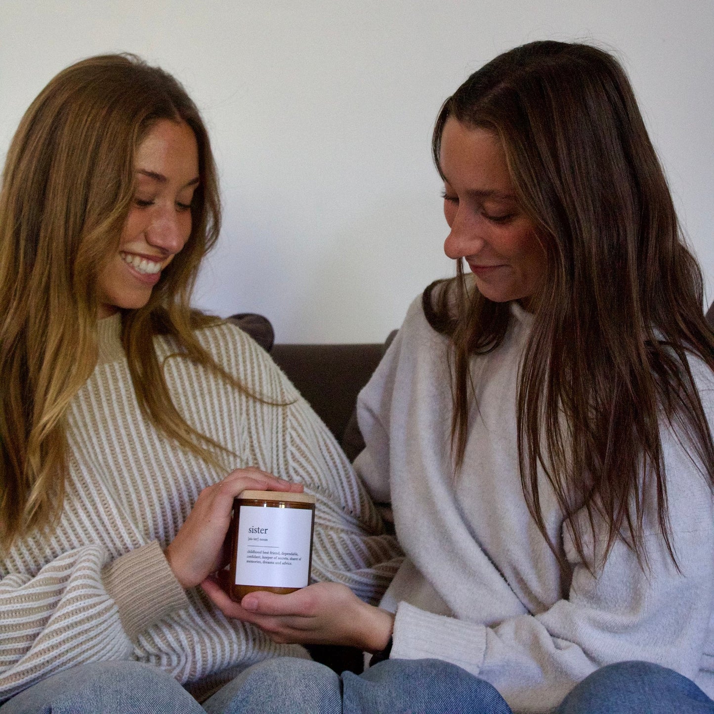 Sister ~ Dictionary Meaning Candle