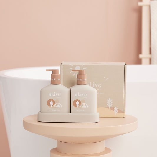 Al.ive Body Baby Hair & Body Duo - Calming Oatmeal