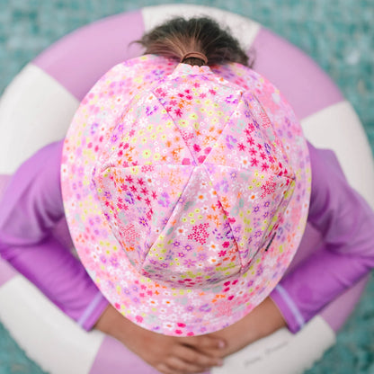 Ponytail Swim Bucket Hat - Isla