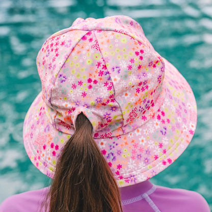 Ponytail Swim Bucket Hat - Isla