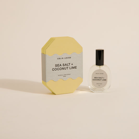Celia Loves Room Spray - Sea Salt + Coconut Lime
