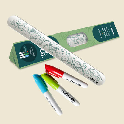 Sketchband - Reusable Colouring & Doodle Slap Bracelet - DinoRoar