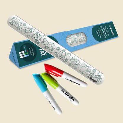 Sketchband - Reusable Colouring & Doodle Slap Bracelet - Toot Toot Honk