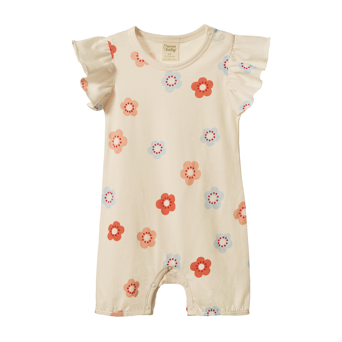 Tilly Suit- Flora Stamp Print