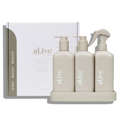 Al.ive Body Kitchen Trio - Lemon & Pomegranate + Watermelon & Lime
