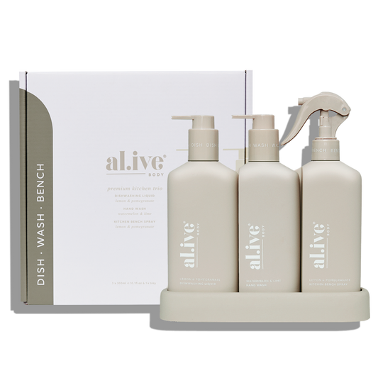 Al.ive Body Kitchen Trio - Lemon & Pomegranate + Watermelon & Lime