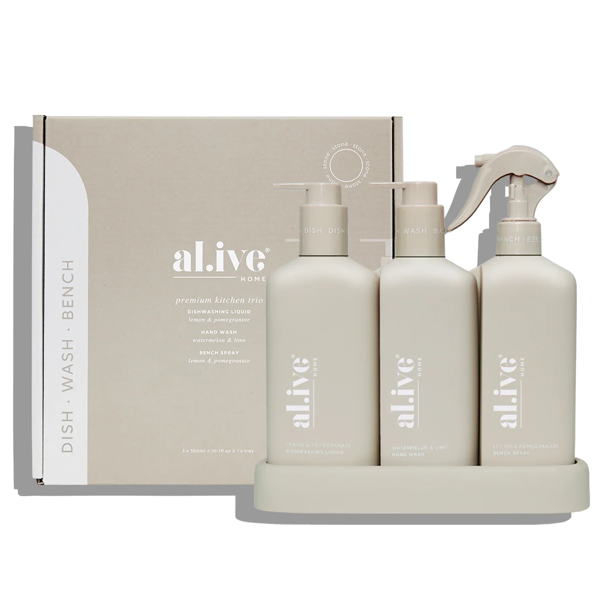 Al.ive Body Kitchen Trio - Lemon & Pomegranate + Watermelon & Lime