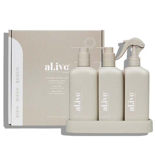 Al.ive Body Kitchen Trio - Lemon & Pomegranate + Watermelon & Lime