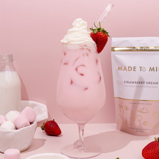 Strawberry Dream Lactation Drink - GF, DF & SF