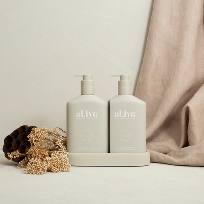 Al.ive Body Wash & Lotion Duo - Sea Cotton & Coconut