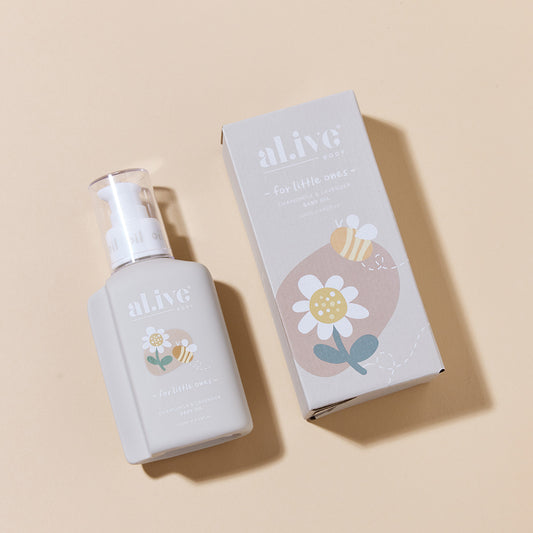 Al.ive Body Chamomile & Lavender Baby Oil
