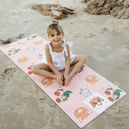 Printed Kids Yoga Mats: Enchanted Print