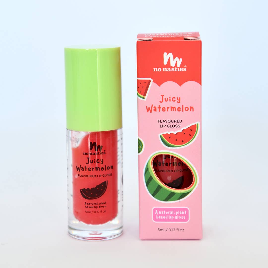 Natural Kids Lip Gloss Wands - Juicy Watermelon - Watermelon