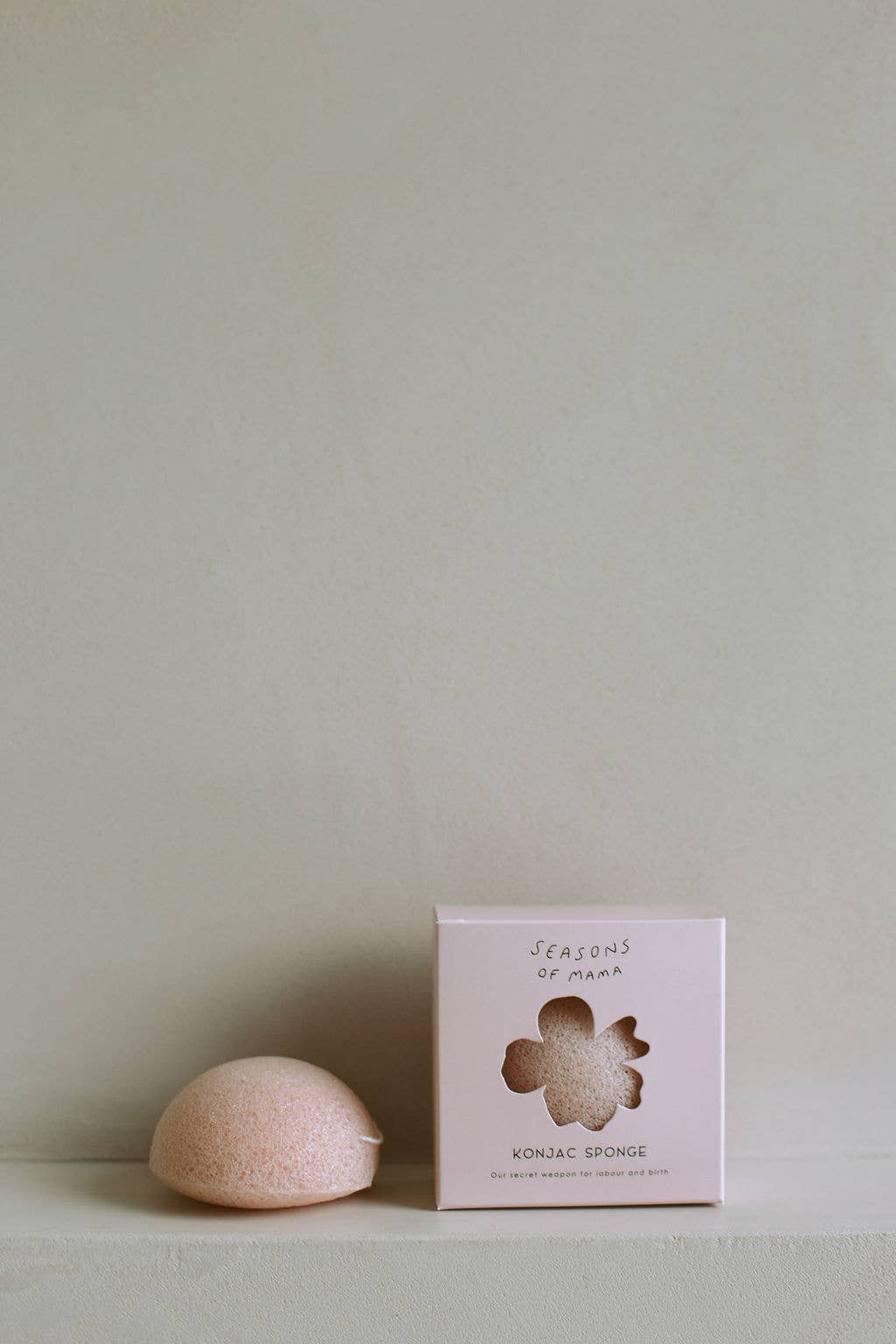 Konjac Sponge for labour and birth