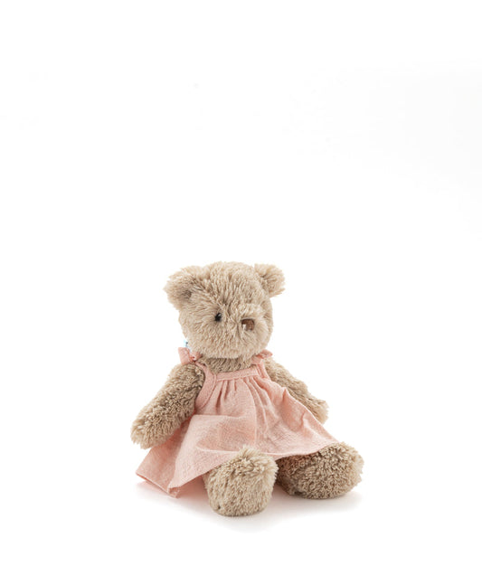 Baby Honey Bear with Pink Dress