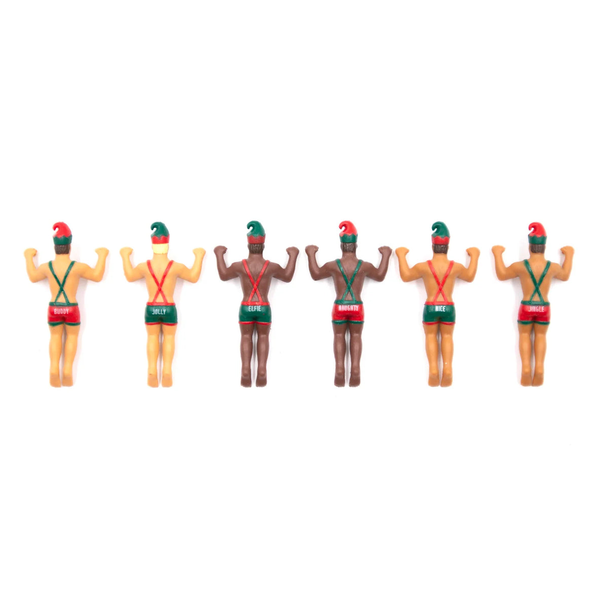 Elf Buddies Drink Markers 6pcs Set Multi-Coloured