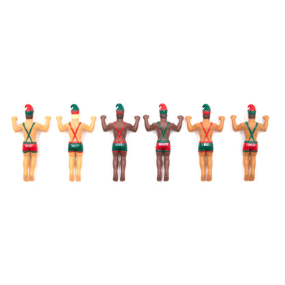Elf Buddies Drink Markers 6pcs Set Multi-Coloured