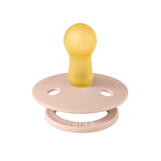 BIBS Round Pacifier - Blush