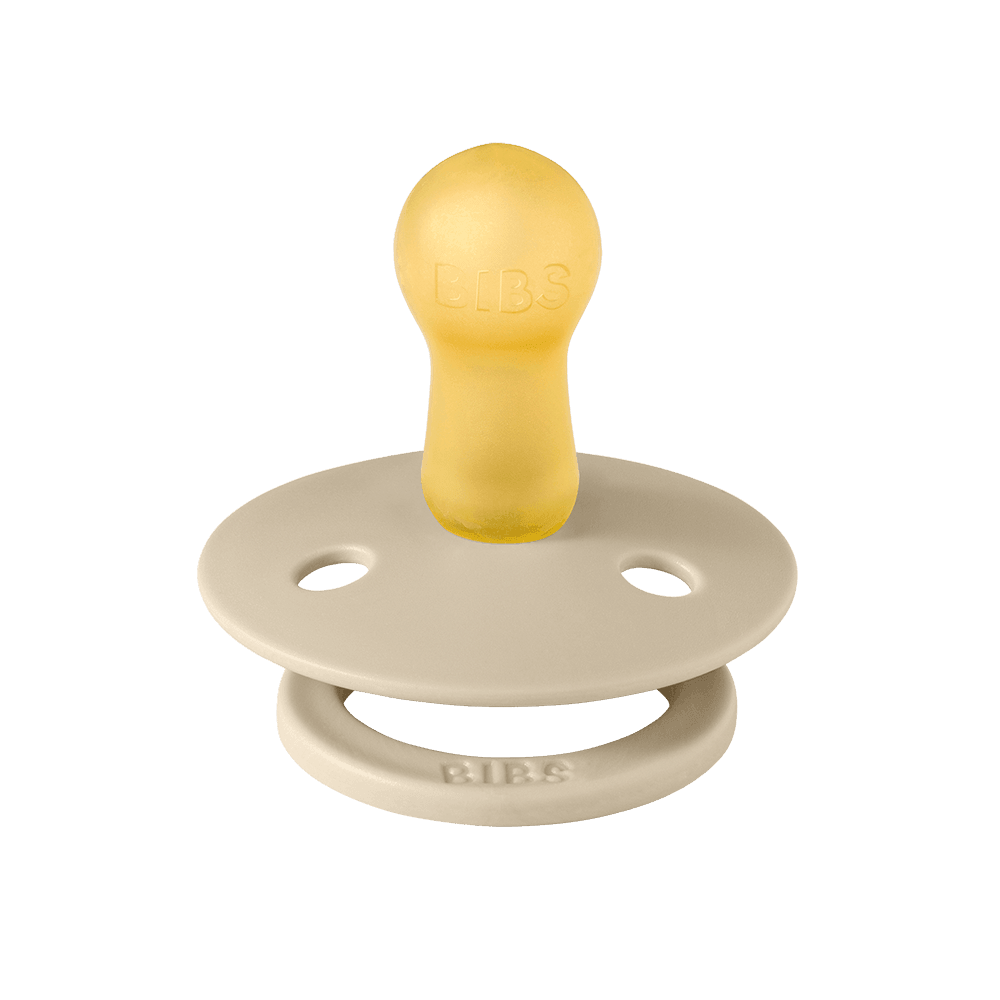 BIBS Round Pacifier - Vanilla