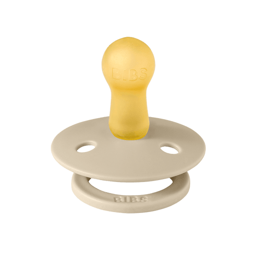 BIBS Round Pacifier - Vanilla