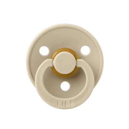 BIBS Round Pacifier - Vanilla