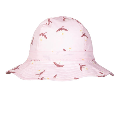 Blush Daisy Wide Brim Infant Hat
